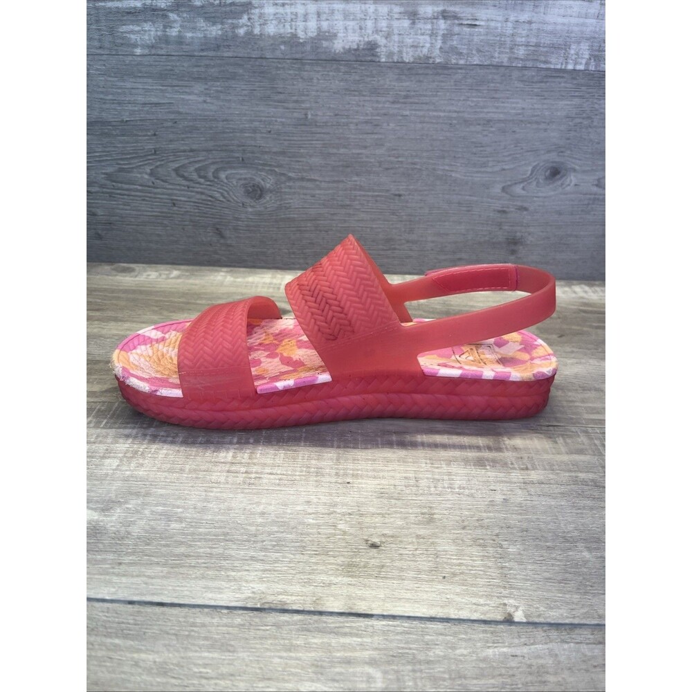 Reef Water Vista Womens Size 9 Beach Sandals Marbled Camo Pink PVC Free - Picture 6 of 10